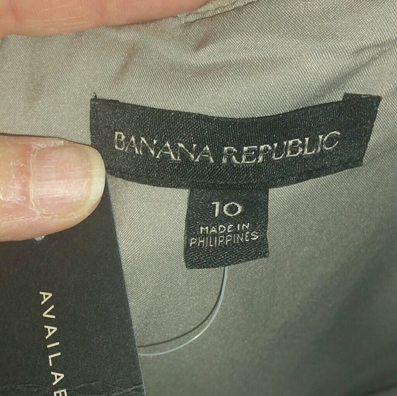 Banana Republic Silver Sequin Chiffon Party Cockta - Picture 6 of 11